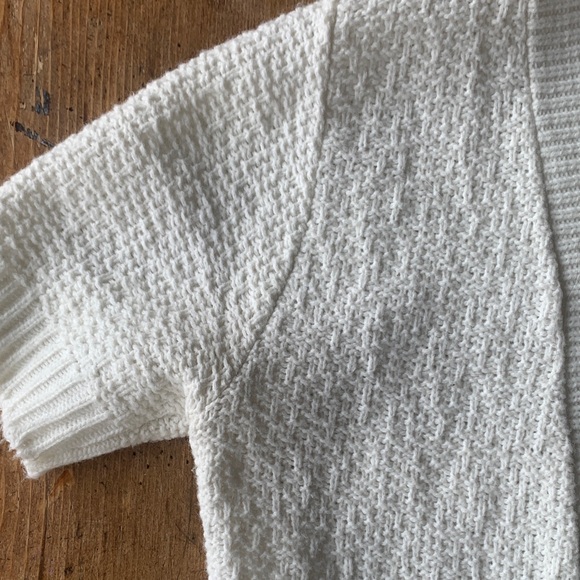 Vintage Milrank Cream Open-Front Cardigan Sweater - Picture 15 of 16